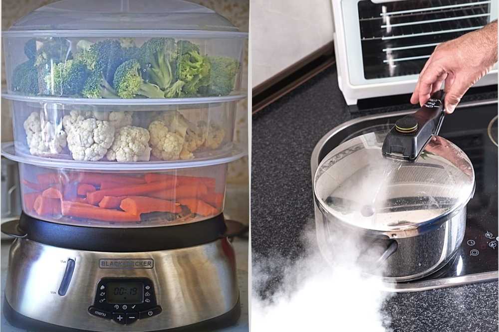 Food Steamer Vs. Pressure Cooker