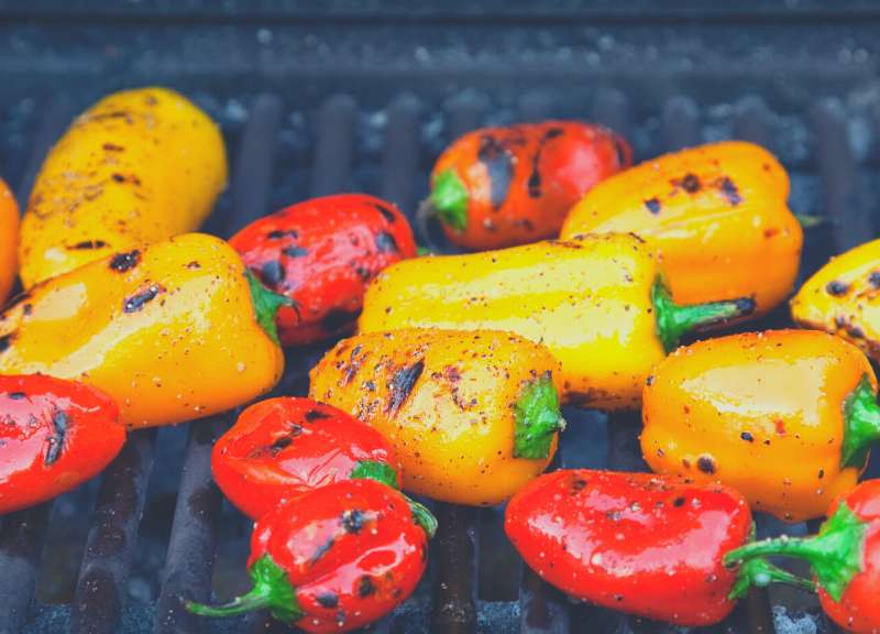 Roasted peppers