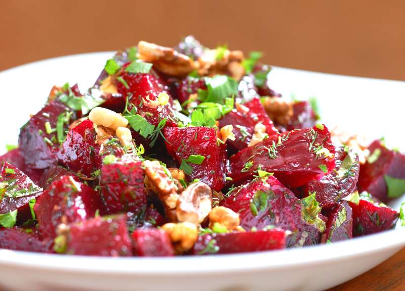 Steaming Beets