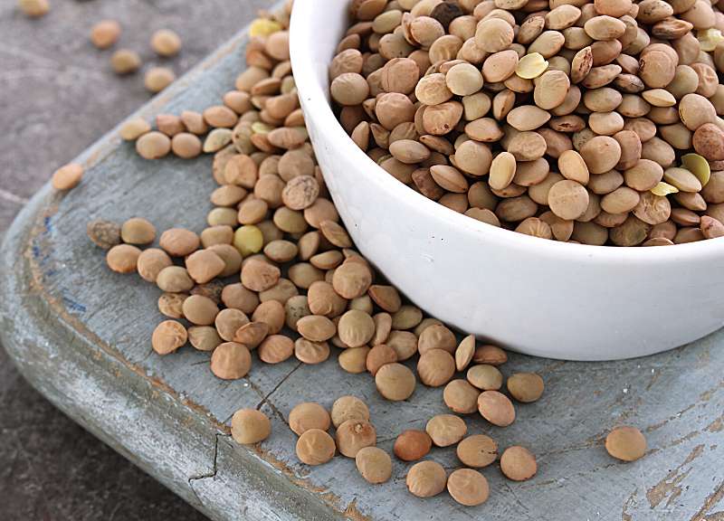 Steaming Lentils