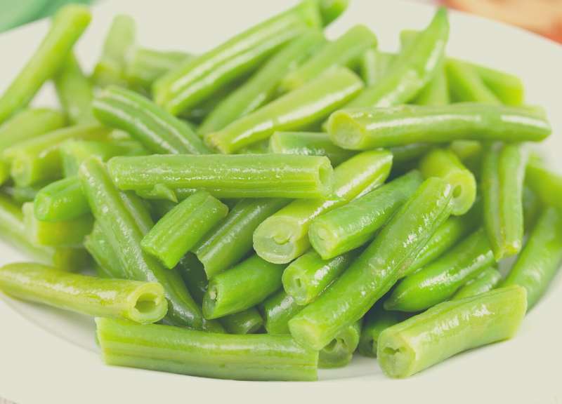 boiling green beans