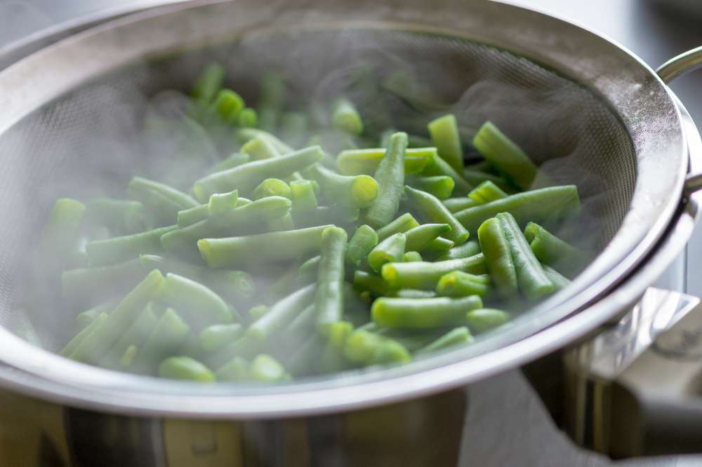 can you steam green beans in a steamer