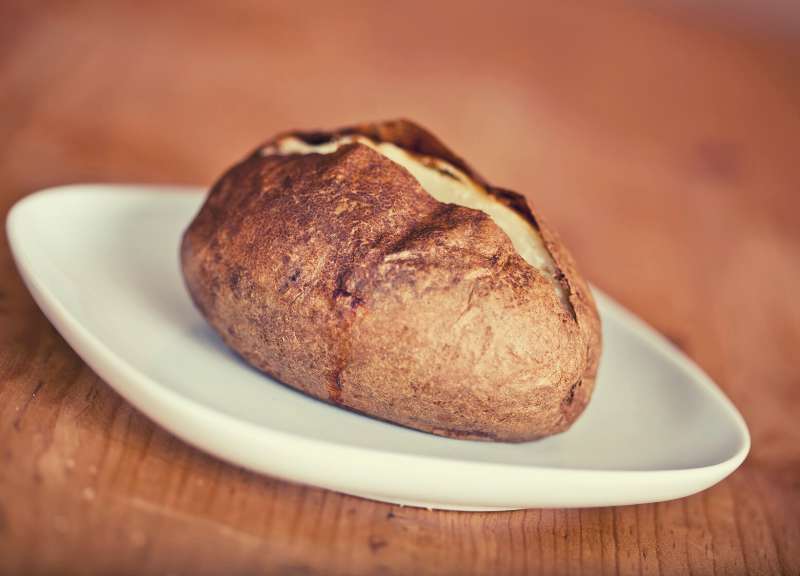 baked potatoes