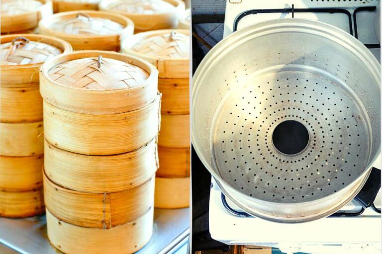 Bamboo Vs. Metal Steamer Is Bamboo Or Metal Steamer Better? The Meal
